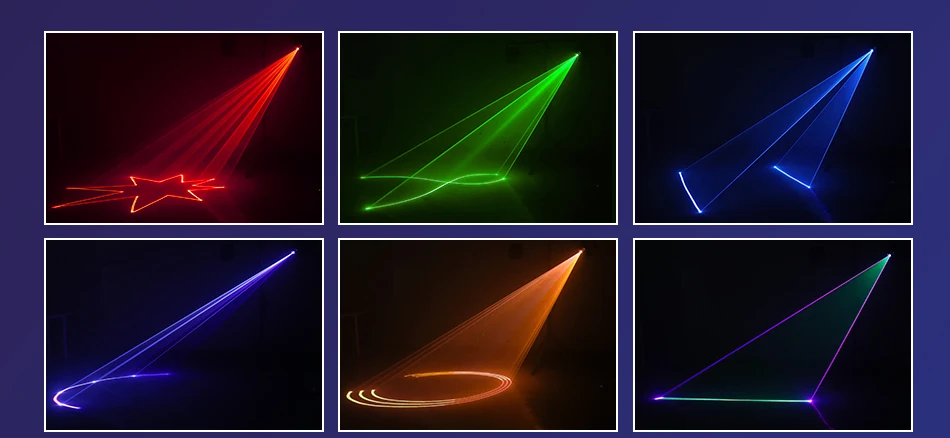 2 stücke 3D Animation 3 W 5 watt Laser Licht Scanner DJ ILDA DMX Strahl Projektor Bar Club disco Weihnachten Party Hochzeit Zeigen Licht – Detail 9