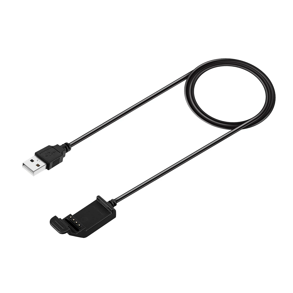 Câble de charge USB de remplacement, ligne de données, chargeur magnétique, adaptateur compatible avec Garmin Edge 25, Edge 20 Smartwatch