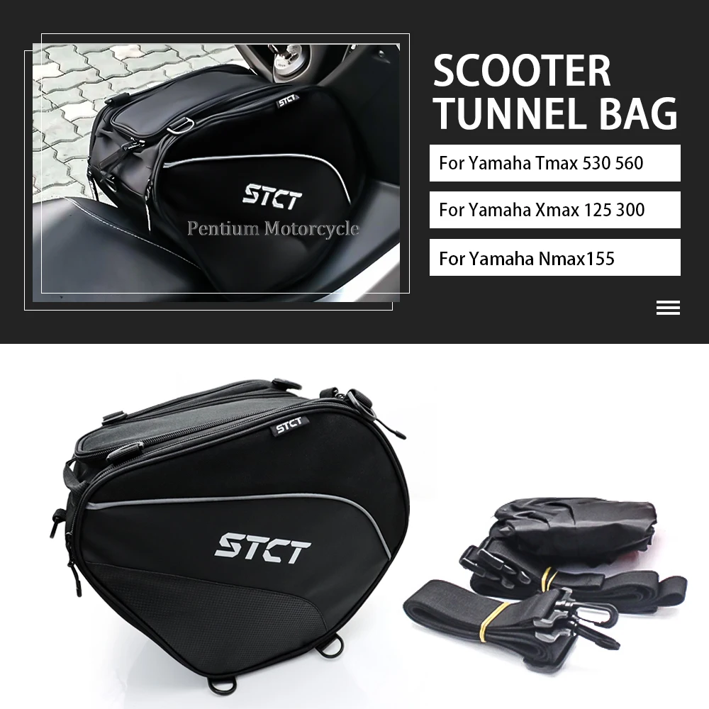 Motorcycle Accessories Fuel Tank Bag Waist Bag Riding Travel Bag For Yamaha Tmax 530 560 Xmax X-max 125 300 nmax155  ﻿