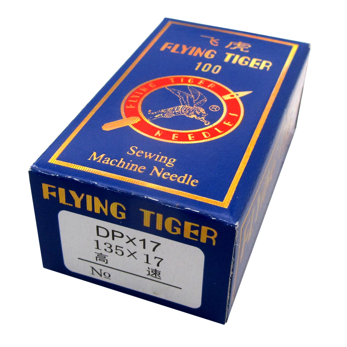 100 SZTUK igieł FLYING TIGER 135X17 DPX17 SY3355 do przemysłowych maszyn do szycia stóp