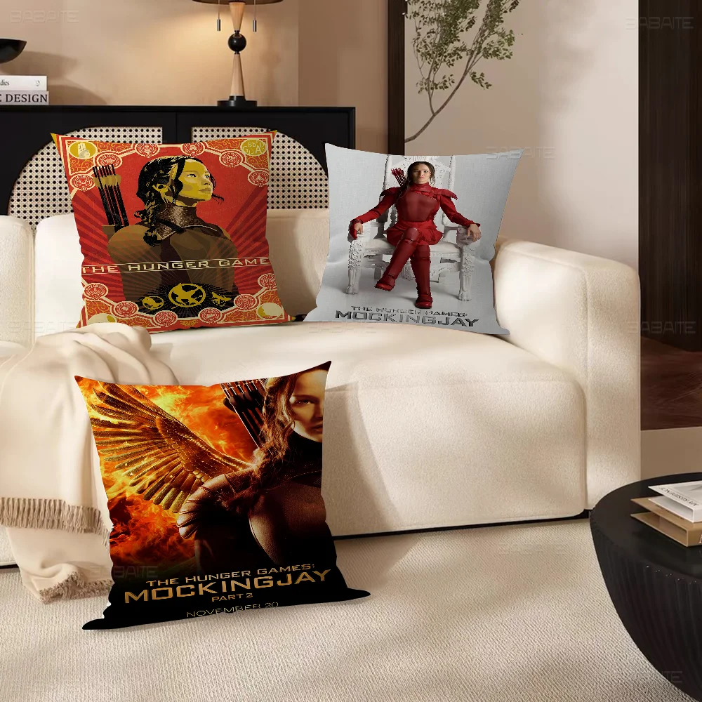 

Classic Movie game hunger Personalized picture text home decorative pillows Household Gifts 45x45cm