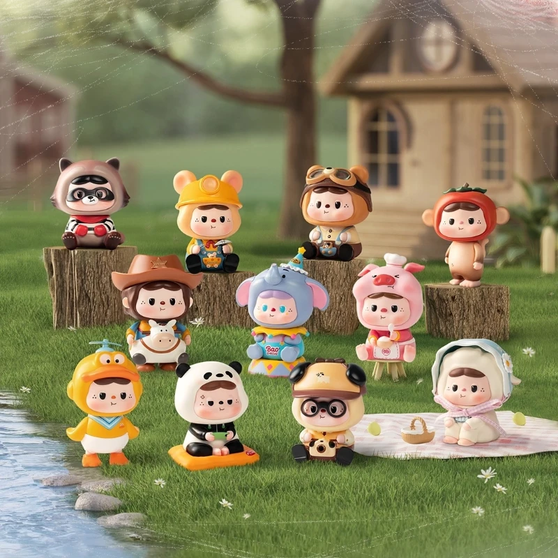 

Подлинная Heyone Kawaii Baobao'S Time Capsule Series слепая коробка трендовая игрушка настольные украшения подарок на день рождения для девочек