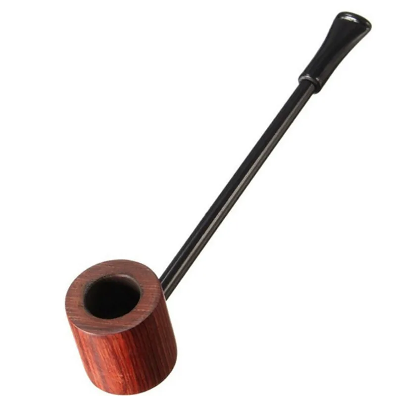 

Wooden Long Pipe For Straight Smoking Pipe Portable Handmade Filter Smoking Accessories Tobacco Pipes Gifts For Men