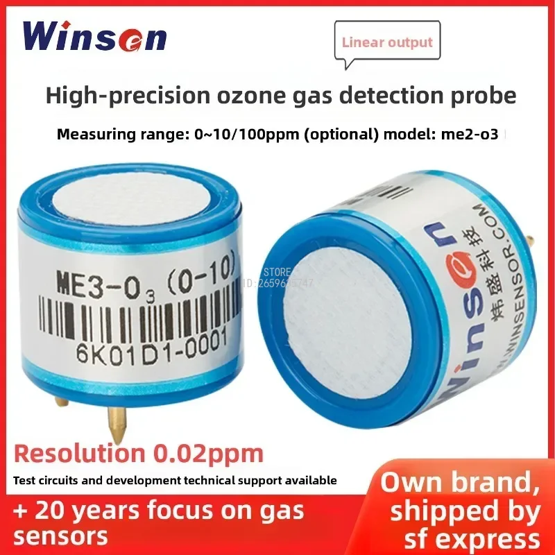ME2-O3 Ozone Gas Sensor Ozone Detection Concentration Meter Ozone Disinfector Gas Sensor
