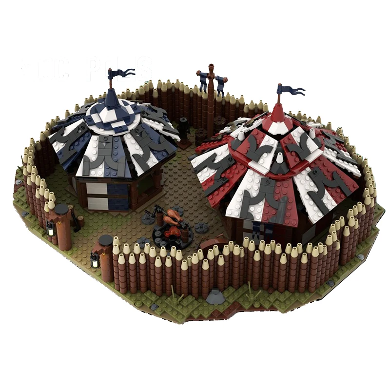 ชุดตัวต่อ 2524 ชิ้น ชุดสร้างค่ายทหารรับจ้าง MOC ปรับแต่งได้ บล็อกตัวต่อแบบโมดูลาร์ ของเล่นเสริมพัฒนาการ ดีไซน์สร้างสรรค์ DIY ของเล่นเด็กผู้ชาย ของขวัญคริสต์มาส