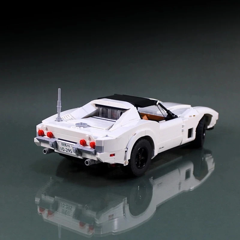 1254pcs MOC 95636 Retro Corvettee C3 Super กีฬารถรุ่น Compatible 10295 Building Block อิฐ DIY ของเล่น Chrismas ของขวัญเด็ก