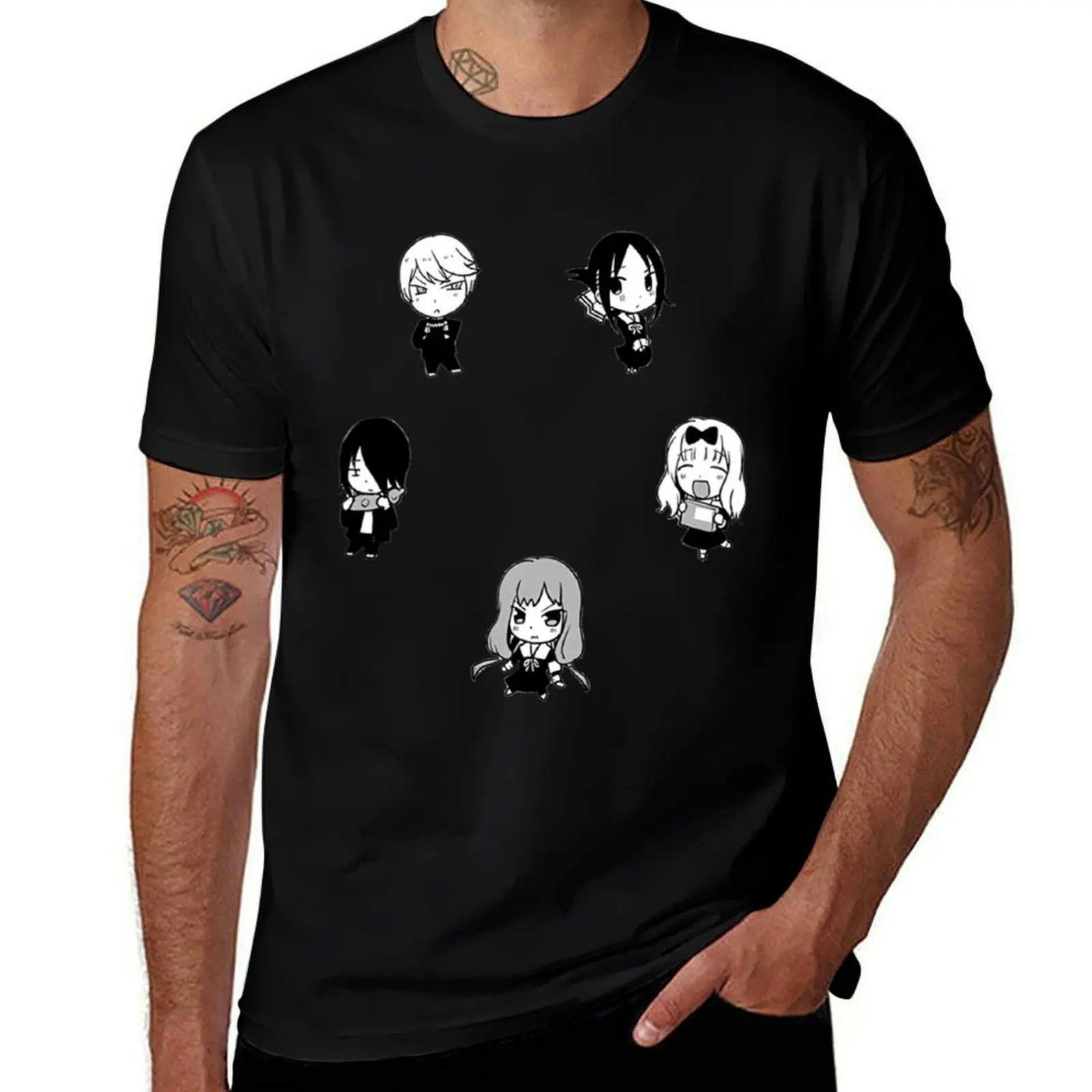 

Kaguya-sama PACK T-Shirt anime t shirts for man funny t shirts cotton t shirts cotton 100% T-Shirt