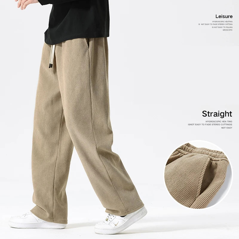 Men and Women Hip Hip Pants Color Block Patchwork Corduroy Cargo Harem Pant Streetwear Harajuku Jogger Sweatpant Cotton Trousers