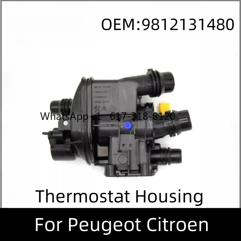 

9812131480 Thermostat Housing for Peugeot 2008 208 308 408 508 5008 Citroen C3 C4 1.2T