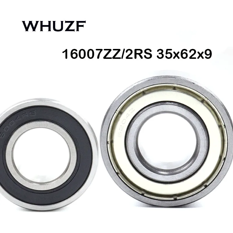 

5PCS/lot bearing 16007ZZ 16007-2RS 16007 RS 2RS ABEC-7 Rubber Sealed 35x62x9mm Deep Groove Metal Sealed Ball bearings