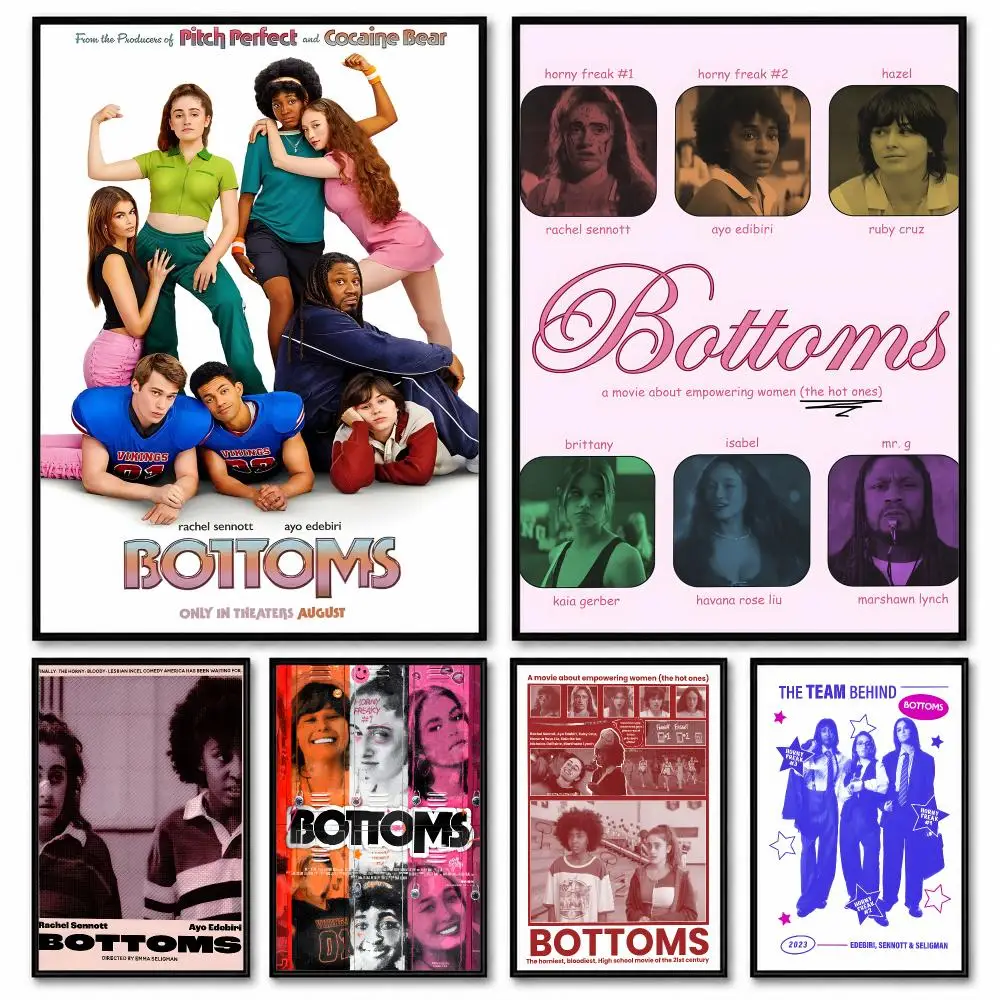 Bottoms Game Poster Room Decor Home Wall Art Printing Waterproof Garage BedRoom Posters Gift