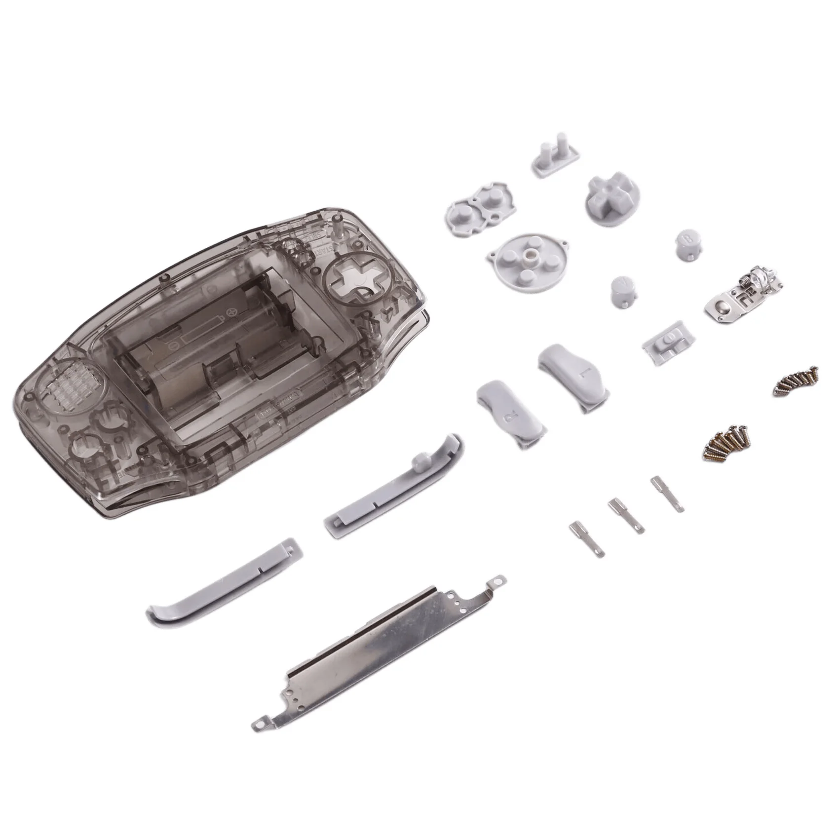 

ASMA-For Gameboy ADVANCE For GBA For GBA 3.0-Inch 2.9-Inch High Quality Shell Kit With Button LCD Replacement Part Size