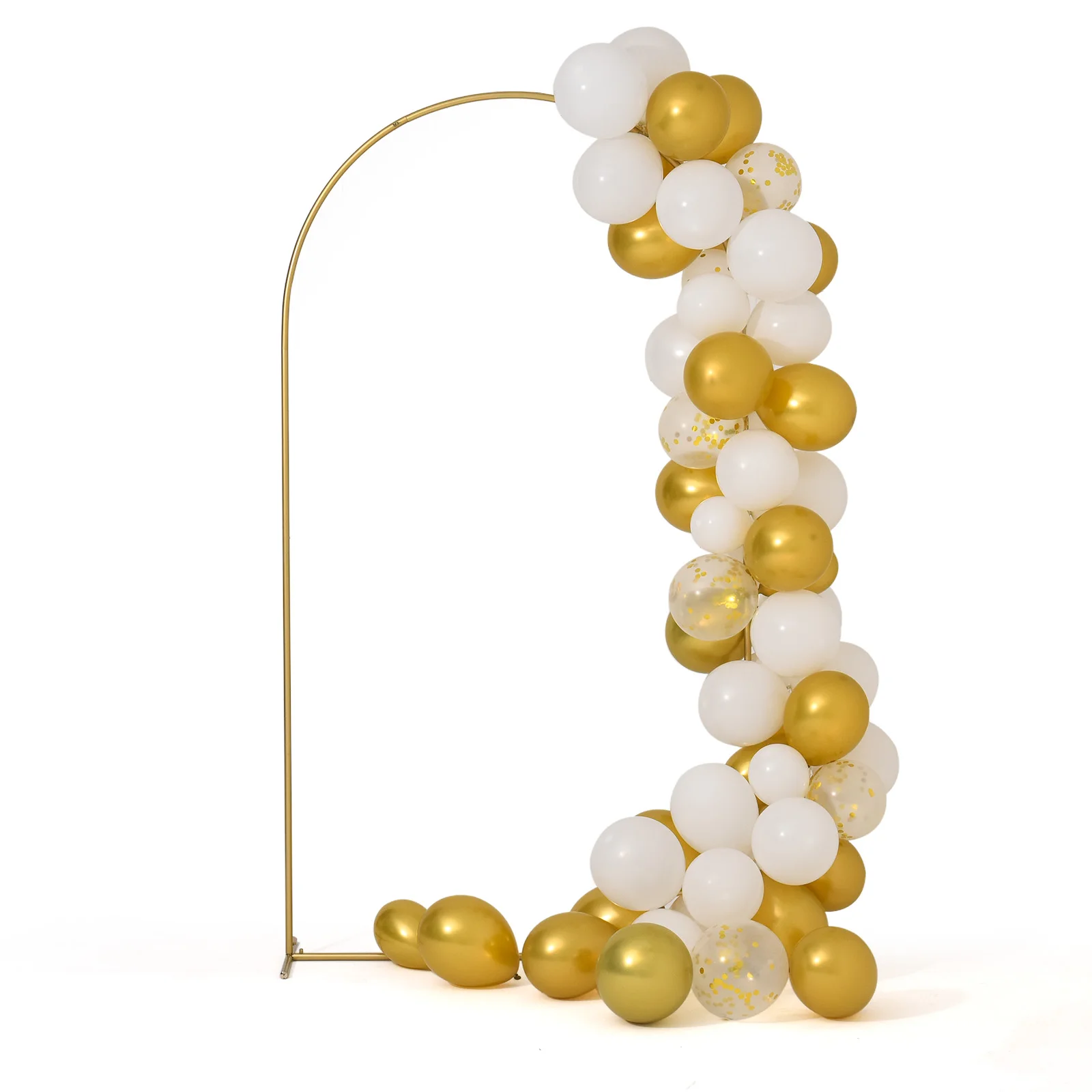

Metal Arch Wedding Background Decorative Flower DIY Balloons Stand Birthday Party Outdoor Balloon Ornament Irregular Shape