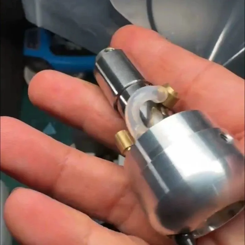 Pneumatic push knife Lindsay engraving handle Metal engraving Metal micro-engraving Manual control Full set of hand push version