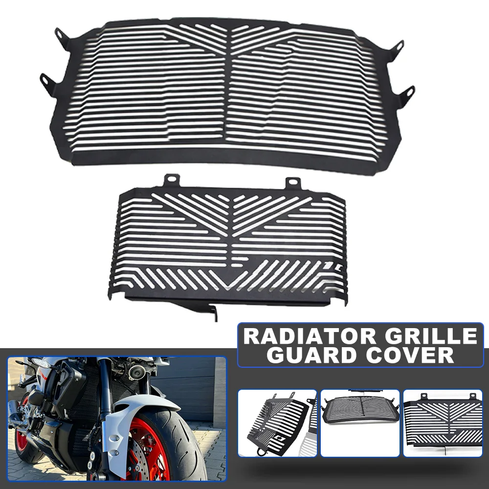 FOR YAMAHA MT-10 FZ10 MT10 2019 2020 2021 2022 2023 Motorcycle Accessories Radiator Grill Guard Cover Oil Cooler Guard Protector