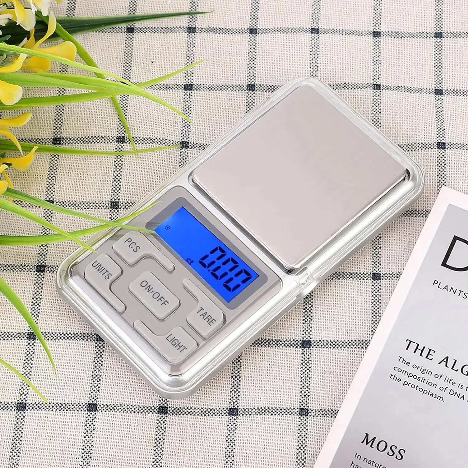 Jewelry Scales Weight Diamond Balance Kitchen Weighing Digital Pocket Mini Scale Bathroom 0.01g 500g