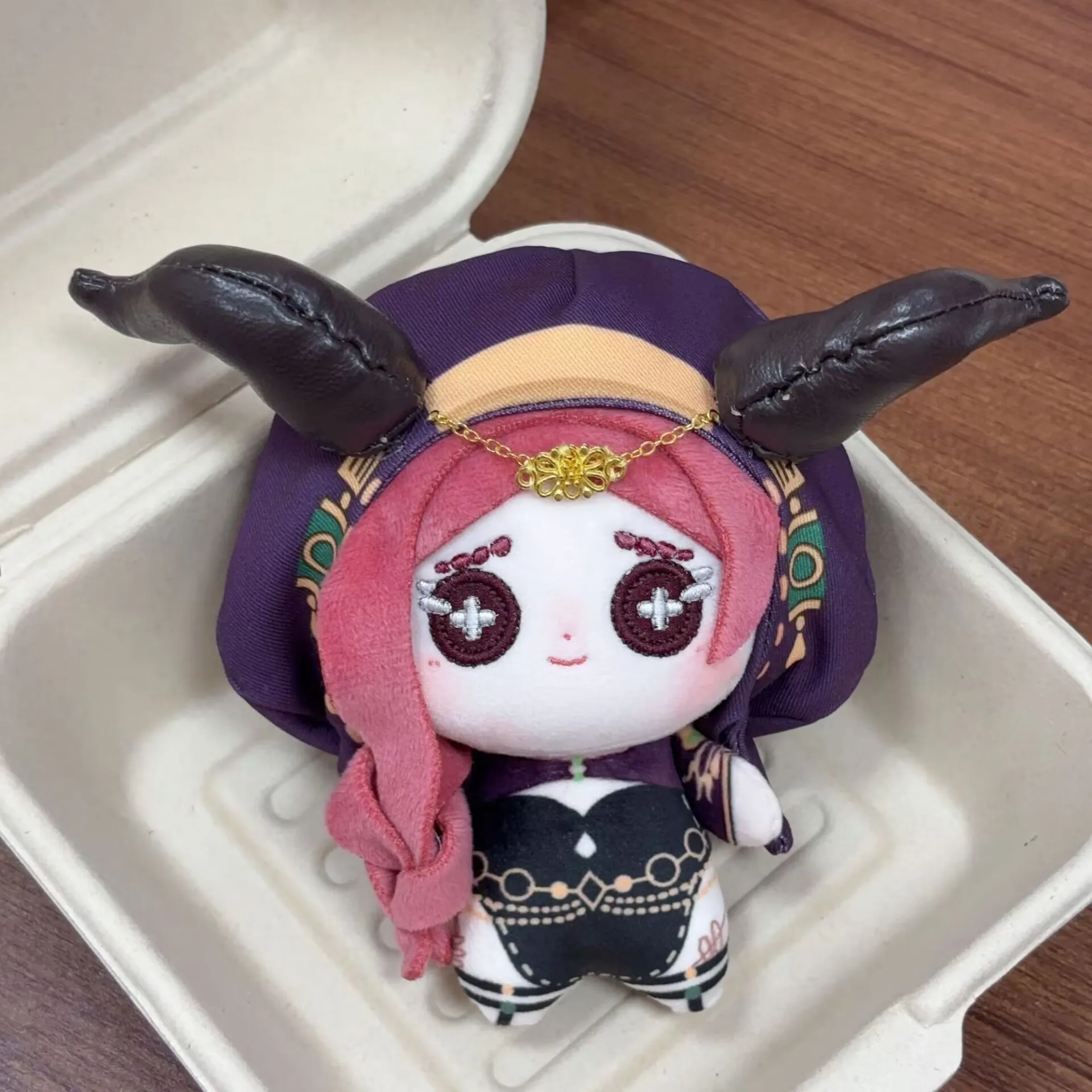 Identity V Priest Fifth Personality 10cm Cotton Doll Peripheral Series Fiona Hat Detachable Gift Pendant Doll