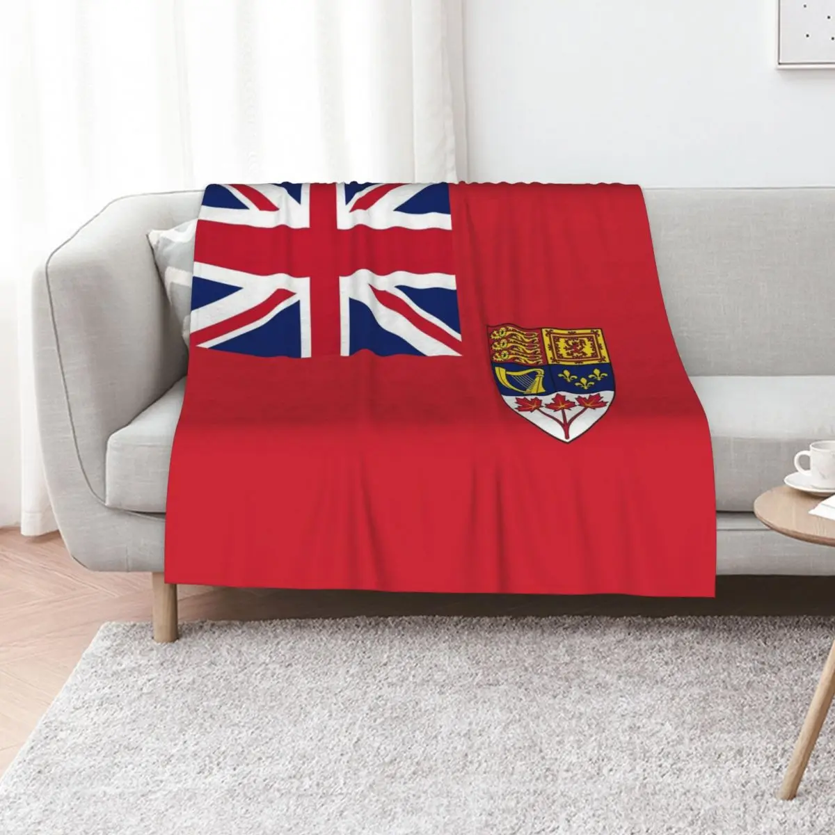 Canada Red Ensign Flag vintage canadian symbol HD High Quality Online Store Throw Blanket Hair anime decorative Blankets