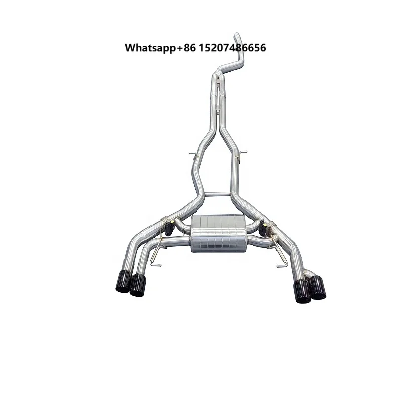 Hot Sell SUS 304 Auto Parts Exhaust Pipe System for G01 X3 G02 X4 B58 Engine 3.0T Stainless Steel Exhaust Kit
