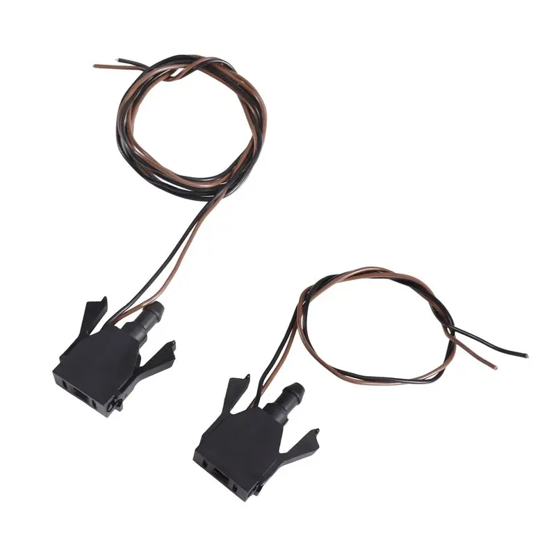 A02Q-1Pair Front Windshield Washer Nozzle Hose With Heating 5P0955987B 5P0955988B For Seat Leon Toledo Altea 04-15 5P0955985B