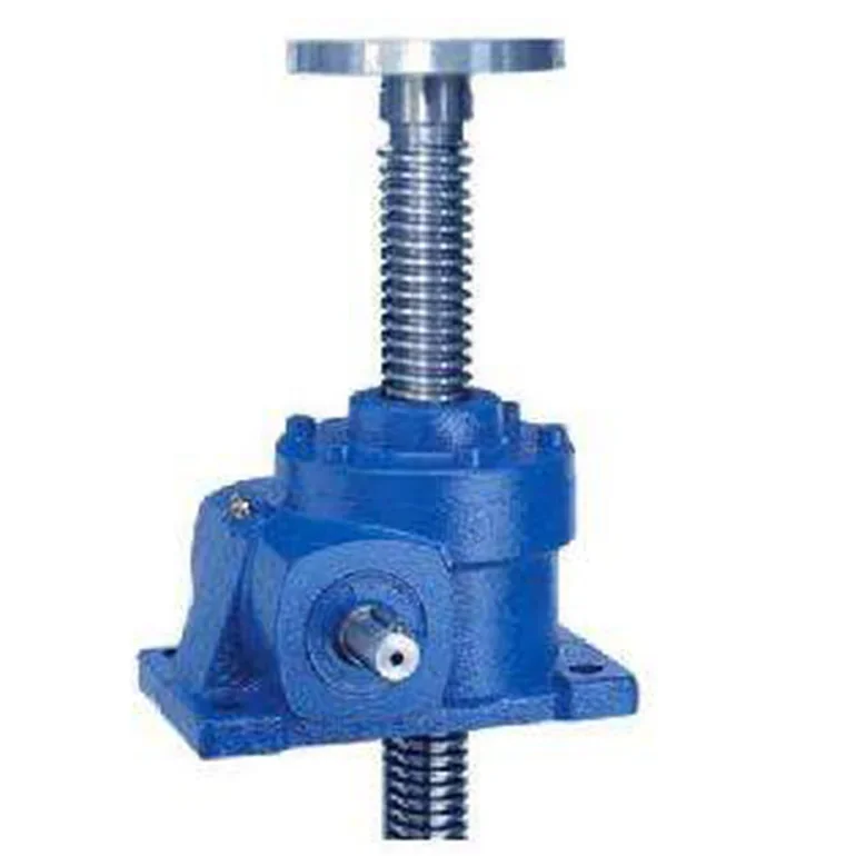 SWL series spiral cast iron manual electric lead worm gear spiral jack