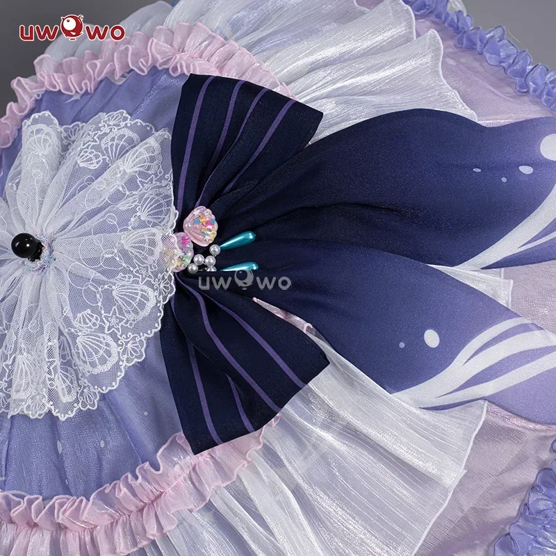 SN66 В НАЛИЧИИ UWOWO Game Genshin Impact Kokomi Bunny Костюм Косплей Чехол-зонтик с аксессуарами РеквизитW&M