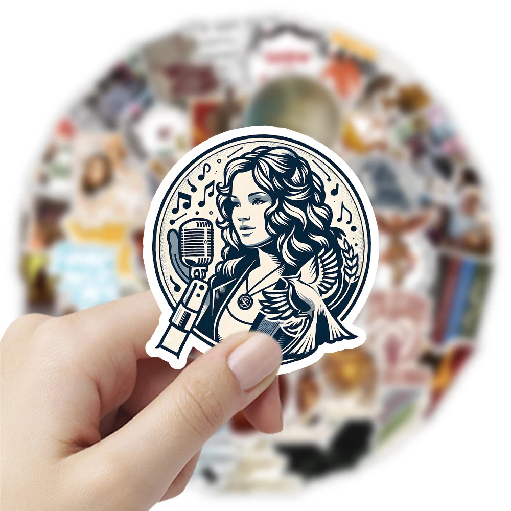 10/30/50pcs Classic The Hunger Games The Ballad of Songbirds & Snakes Movie Stickers Cool Cartoon Waterproof Decals Kid Toy Gift