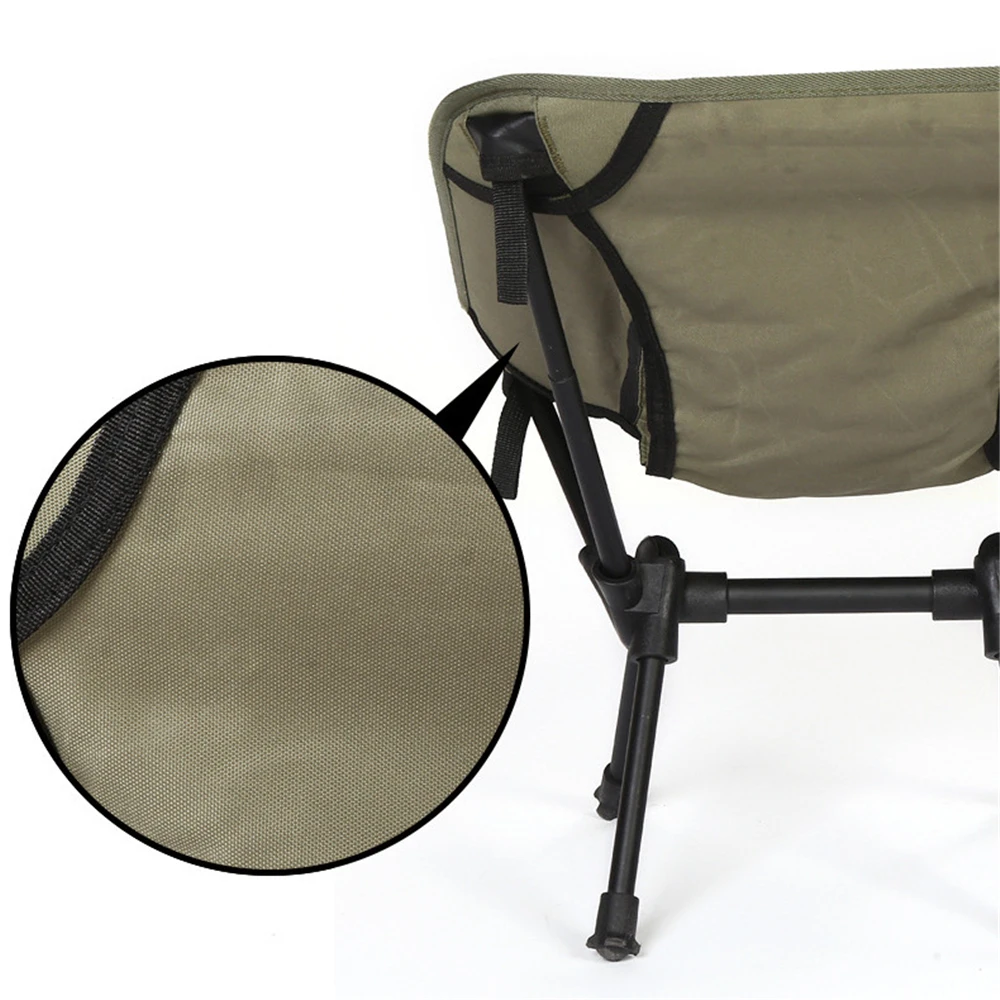 Silla plegable portátil ultraligera para acampar al aire libre, silla de pesca desmontable, herramientas de asiento de Picnic de viaje, silla de Luna plegable para playa