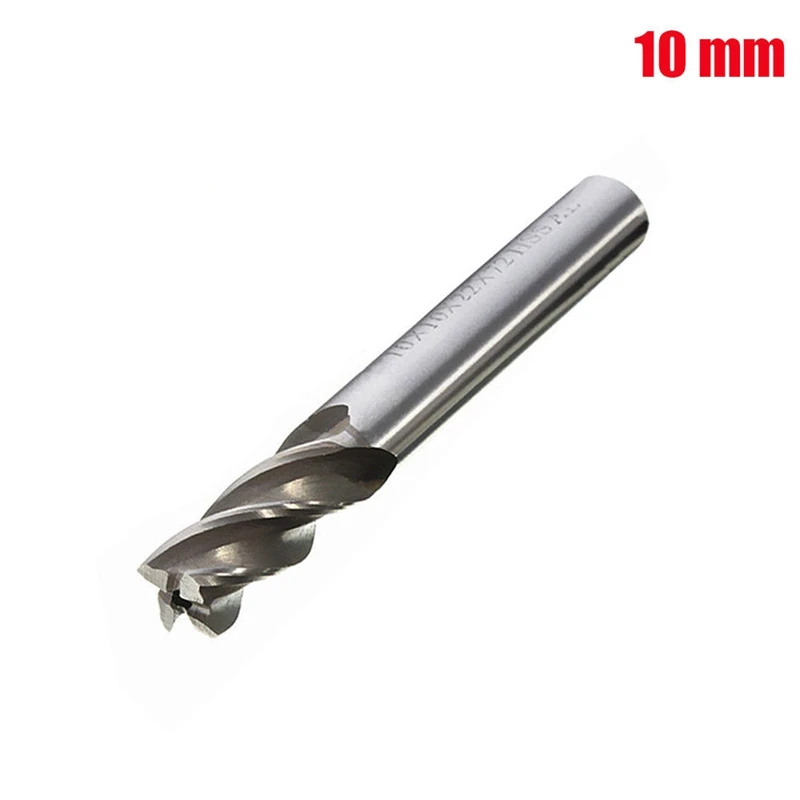 5 ชิ้น/เซ็ตตรง Shank End Mill เครื่องตัด 4 ขลุ่ย Hss เจาะบิต 4/6/8/10/12 มม.สําหรับเครื่องกัด Cnc เครื่องมือ