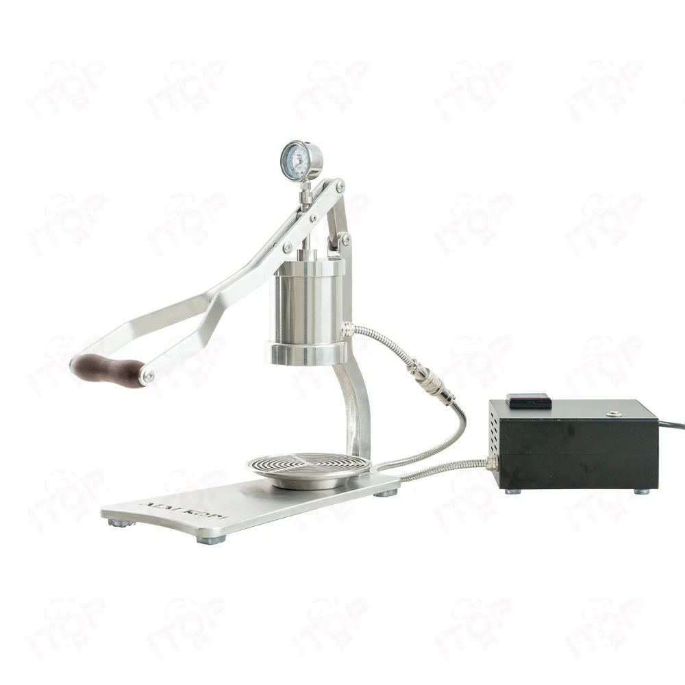 ماكينة القهوة الإيطالية المحمولة مع قضيب سحب، استخلاص الضغط الكهربائي المتغير للاستخدام في الهواء الطلق