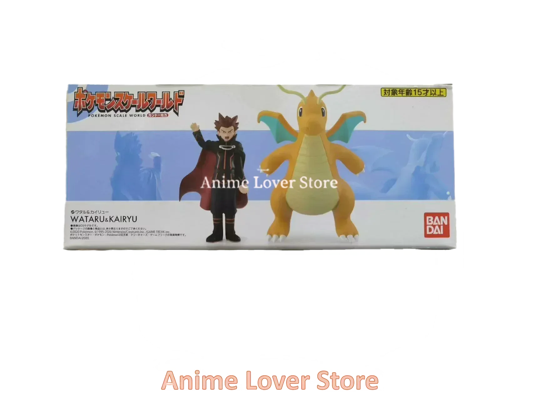 Bandai Original Maßstab Welt Pokemon Kanto Region Lanze Dragonit Anime Figuren Spielzeug für Kinder Geschenk Sammler Modell Ornamente