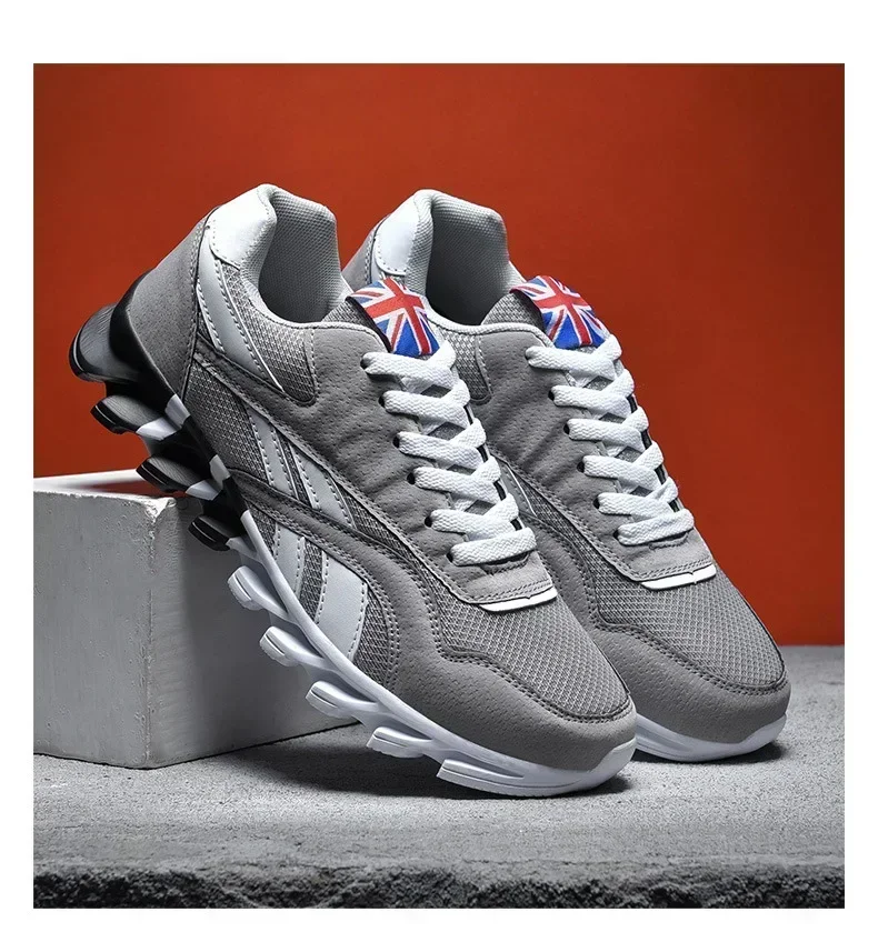 Größe 36-48 Herrenschuhe Leichte Atmungsaktive Schuhe Rutschfeste Atmungsaktive Laufschuhe für Herren Große Größen Sneaker Dropshipping Kinderschuhe – Detail 19