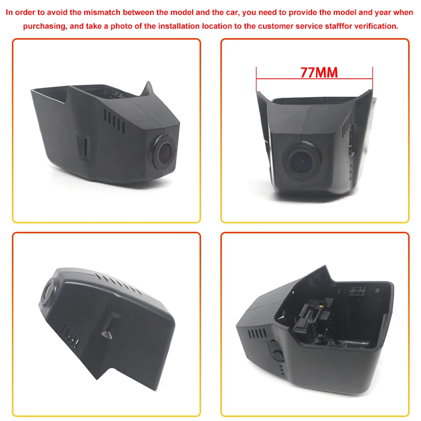 For Cupra Formentor 2022 2021 Front and Rear 4K Dash Cam for Car Camera Recorder Dashcam WIFI Car Dvr Recording Devices