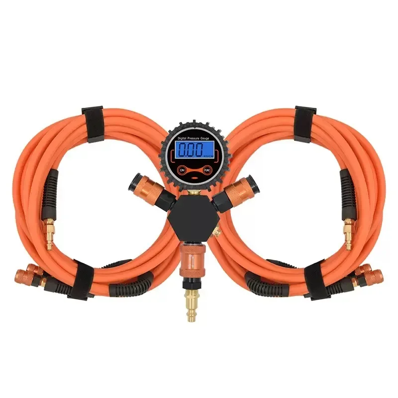 Off Road Vehicle Tire Inflate Deflator Multi Way Hose Air Up Down Control System