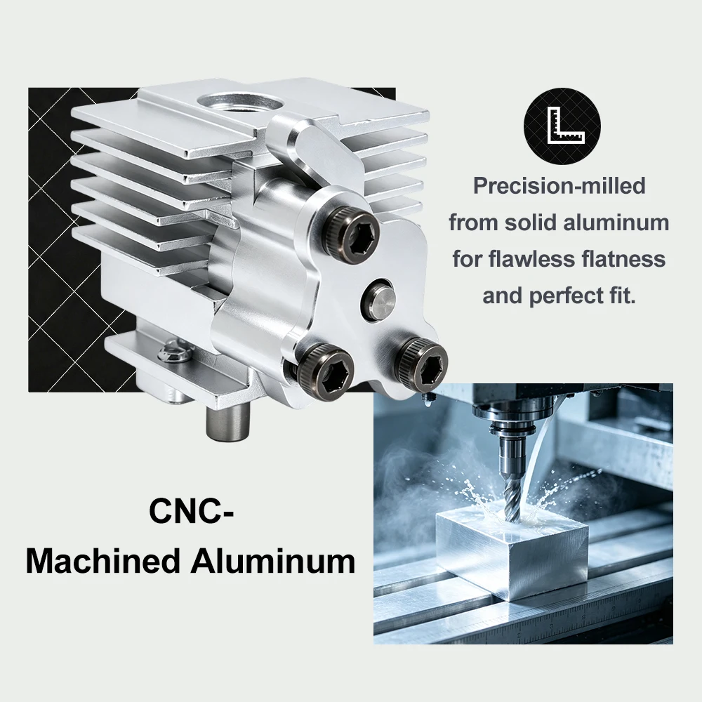 Zestaw do szybkiej wymiany hotendu kompatybilny z Anycubic Kobra S1 S1C Combo, aluminiowy radiator, zamiennik czujnika do drukarki 3D — zdjęcie produktu 4