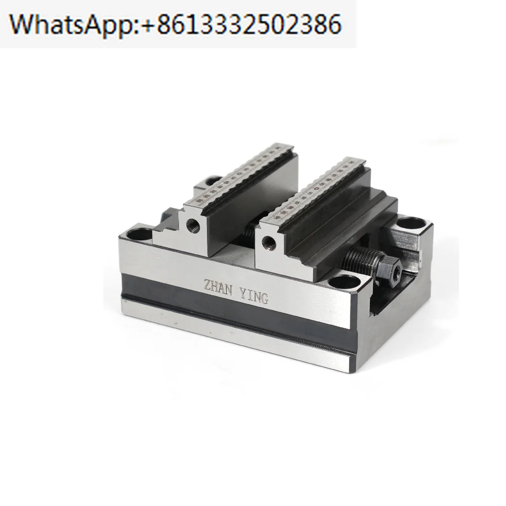 60-80  precision four-axis, five-axis, turntable fixture, self-centering CNC vice,Heightened jaws