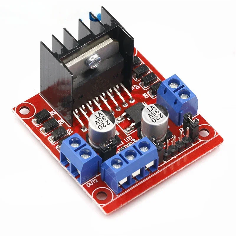 5pcs New L298N driver board module L298 stepper motor smart car robot breadboard peltier High Power