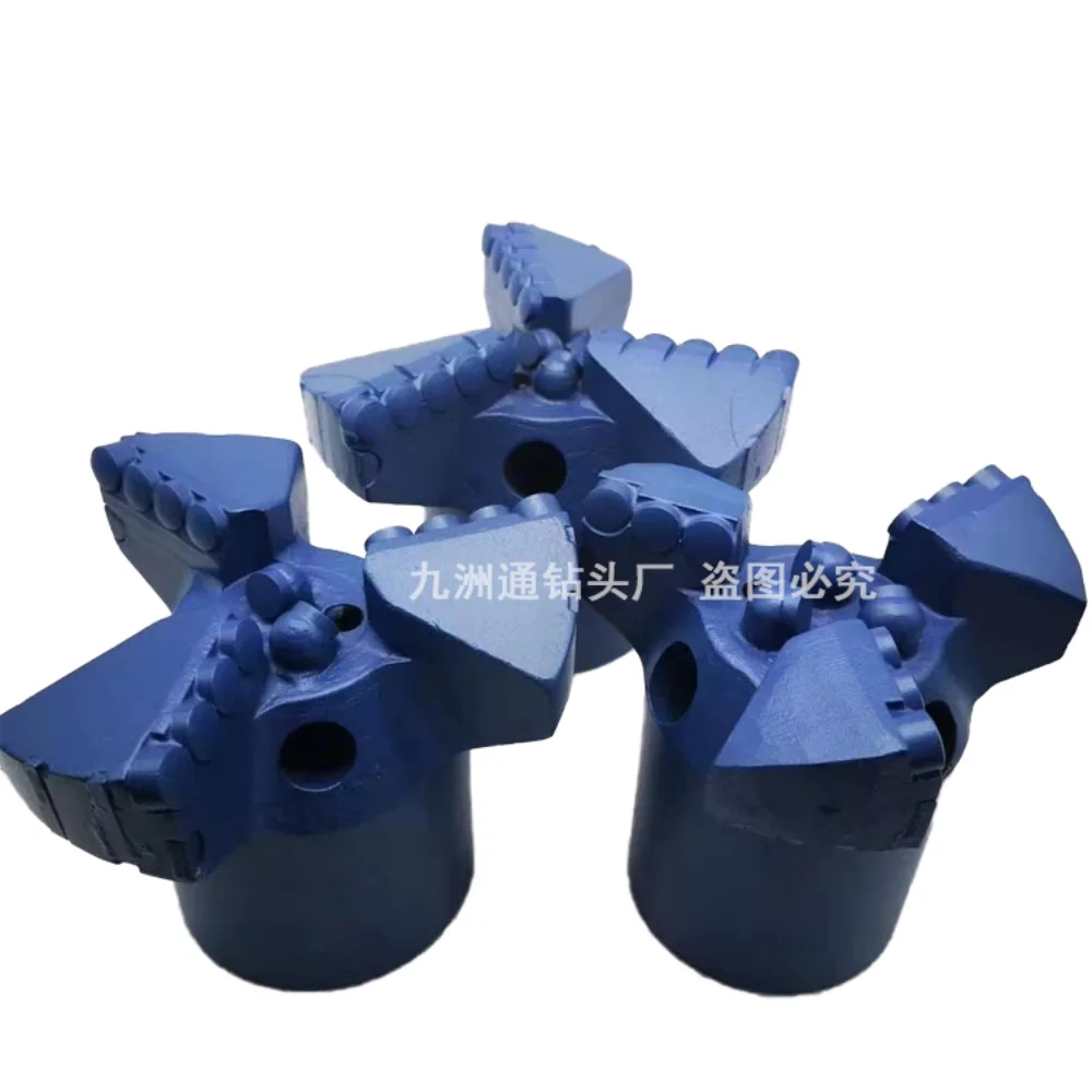 Geological exploration coreless three-wing four-wing concave 1308 oil sheet mine deep hole drilling drill pipe bit