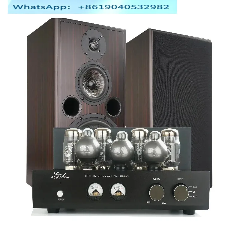 KT88 push-pull high-power bile machine audio set HiFi enthusiast-grade Bluetooth tube power amplifier