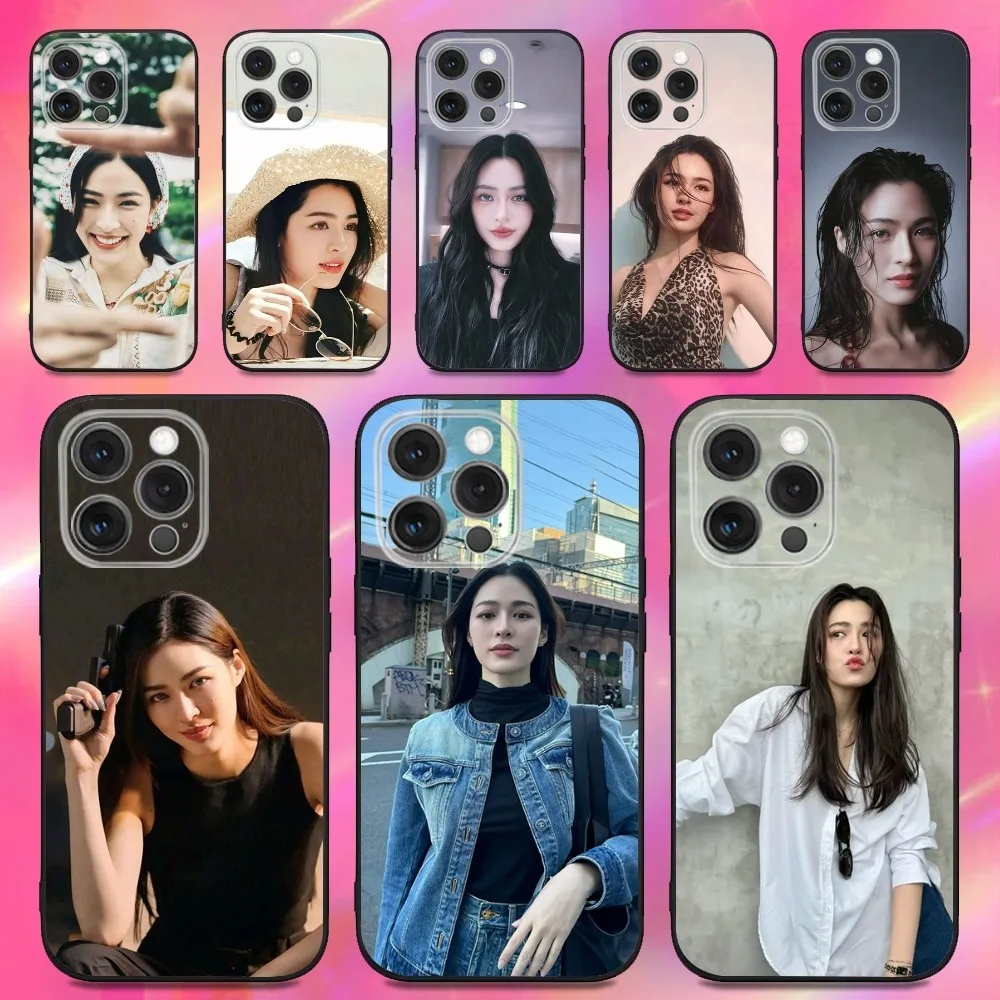 

LingLing Kwong Thailand Phone Case For iPhone 16,15,14,13,12,11,Pro,Max,Plus,X,XS,XR,SE,8,7,Mini,Soft Silicone Black Case