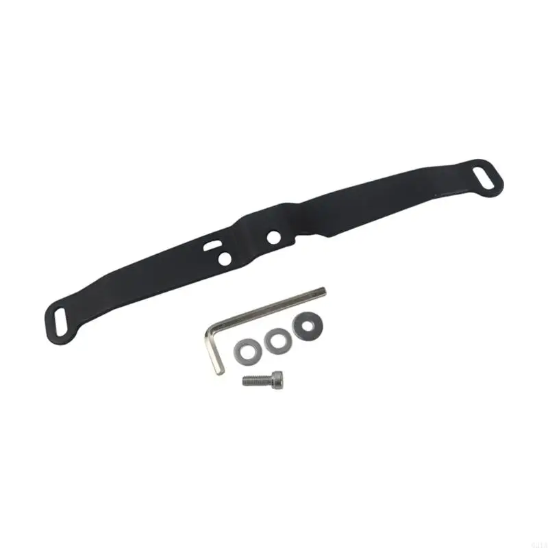 Vehicle-Fit Metal Horn Installation Bracket Slotted Mounting Support for Replacement Placement and Engine Bay Organization Work