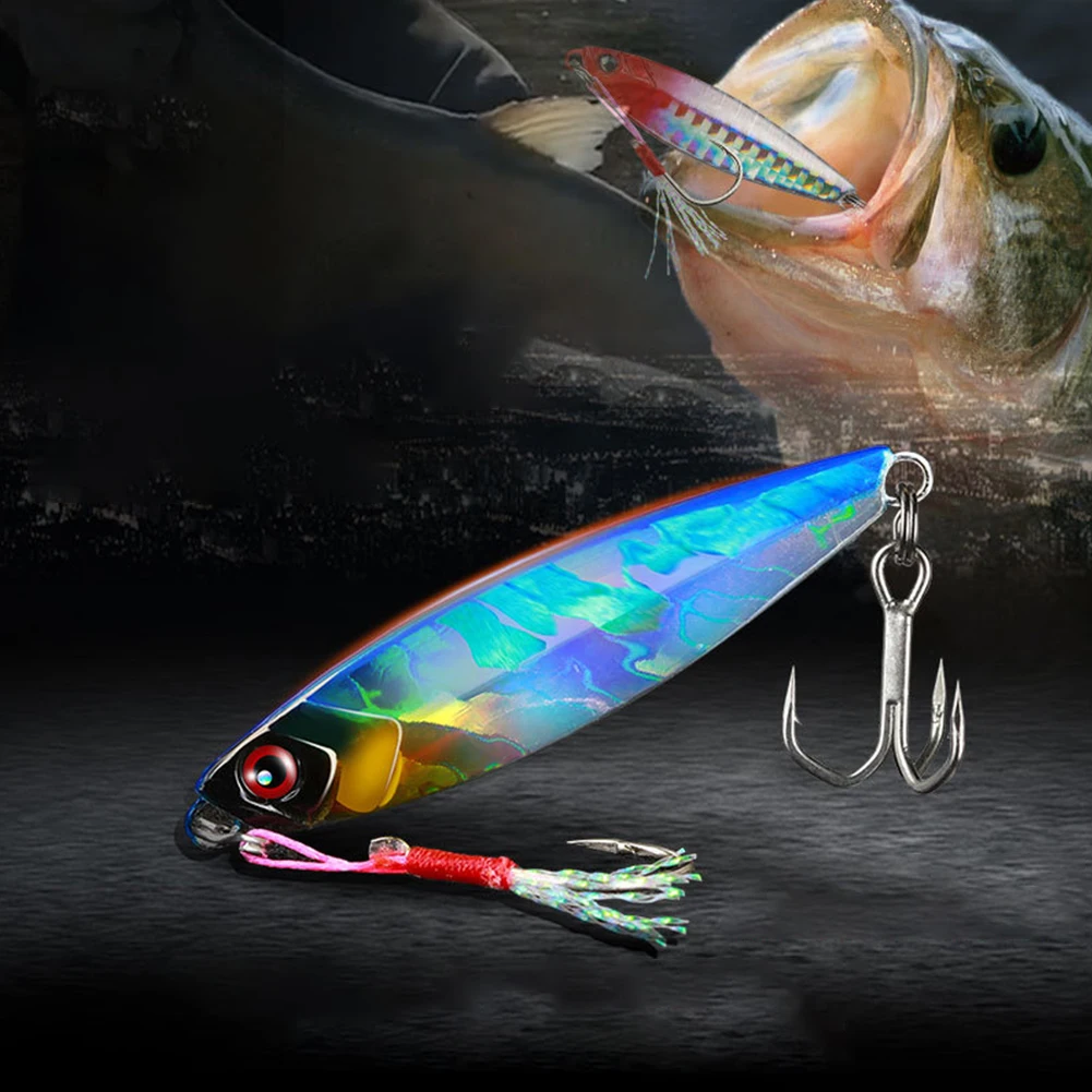 High Quality Hot Sale Brand New High Performance Fishing Lures Length 6.5CM Metal Jig Paillette For Light Jigging