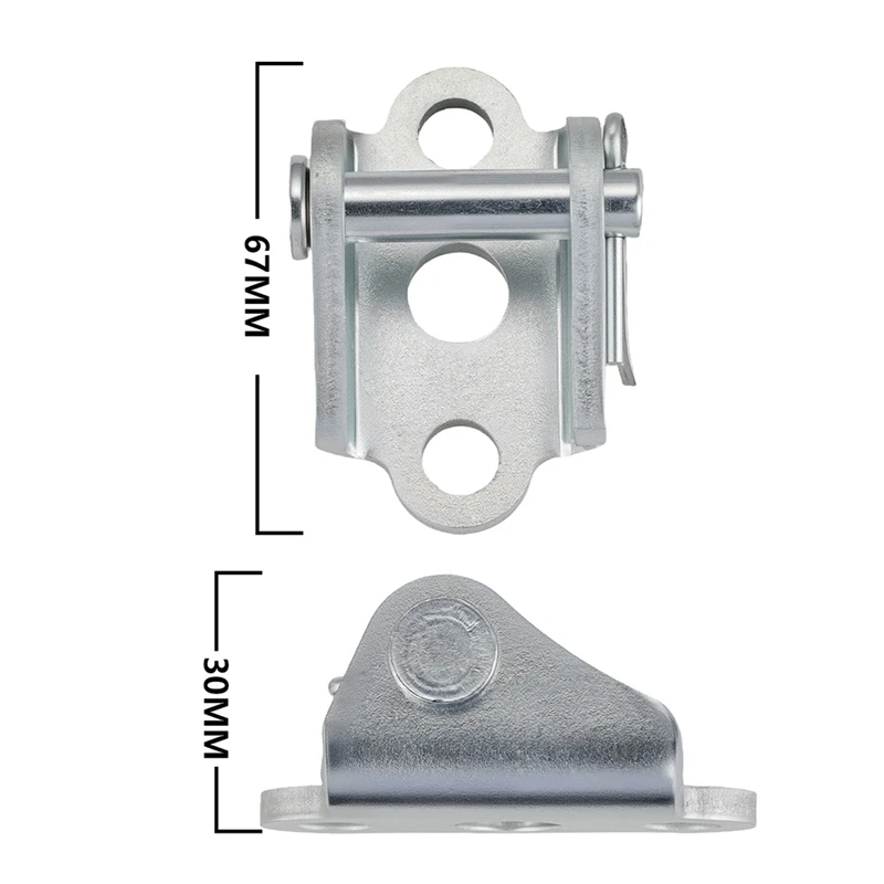 Super Sale Set of 2 Stainless Steel Motorcycle Footpeg Mounting Brackets (Bolts Included) - for Yamaha Ténéré 700 (2021-2025)