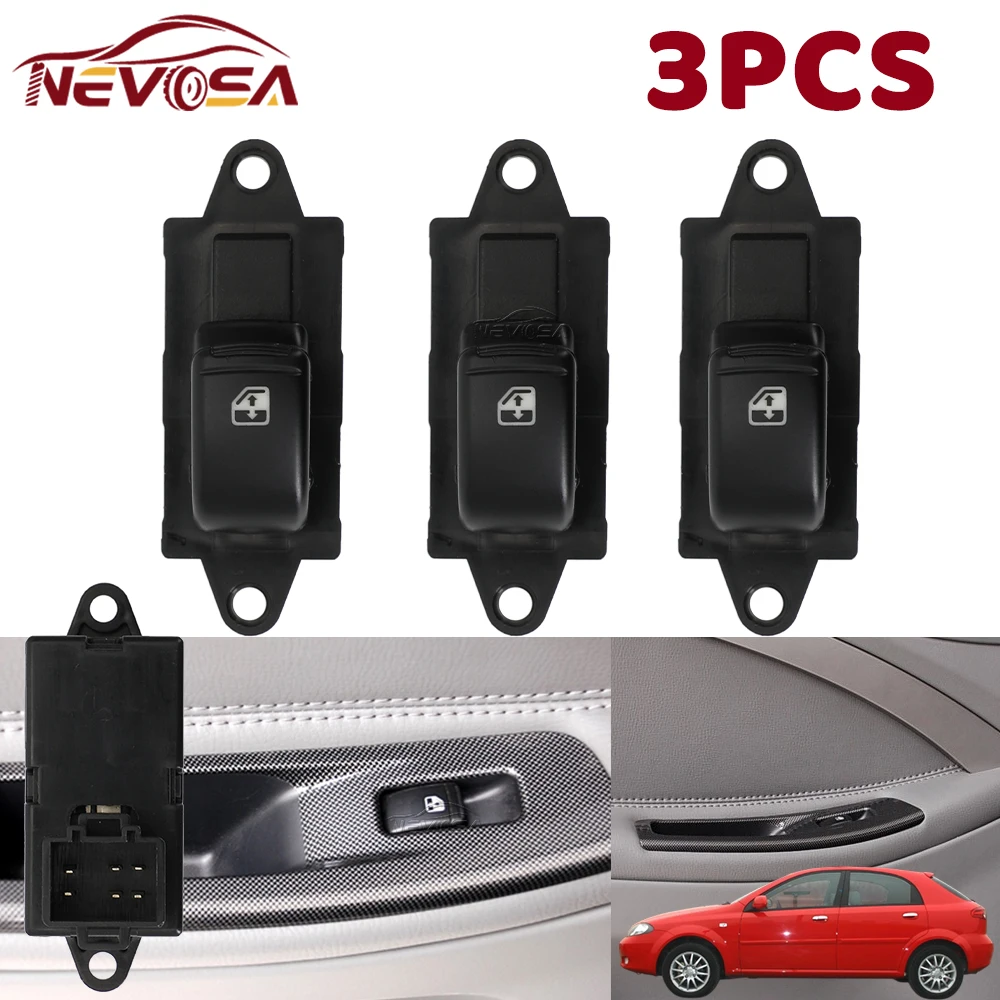 For Chevrolet Lacetti Daewoo Nubira 2003 2004 2005 2006-2008 Auto Electric Power Window Switch Control Button 96557814 96552811