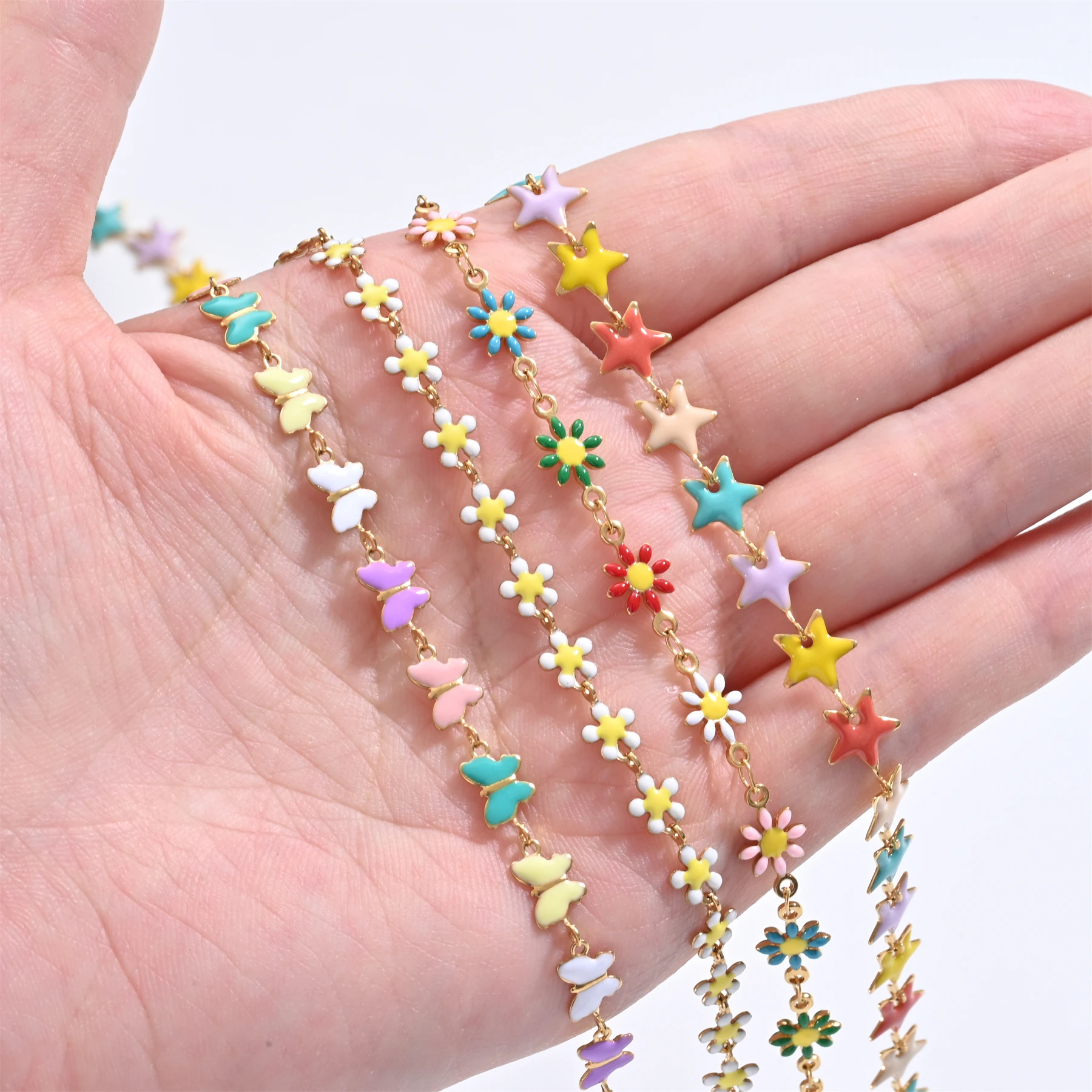 1Pcs Stainless Steel For Women - Butterfly Clasp Deployant recension och pris