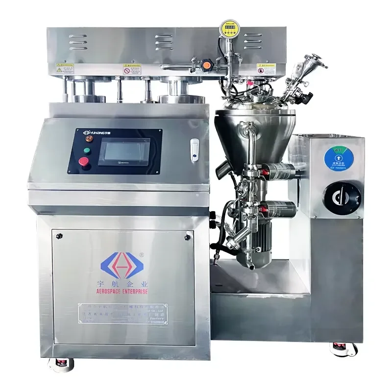 Bench Top Vacuum Emulsifying Mixer 5L Small Laboratory Use