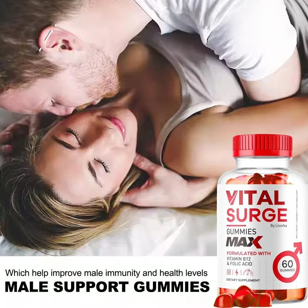 

Жевательные конфеты Vital Surge Мощная добавка из уксуса Apple Cider для поддержки мужской энергии, выносливости и сексуального здоровья - 60 жевательных конфет