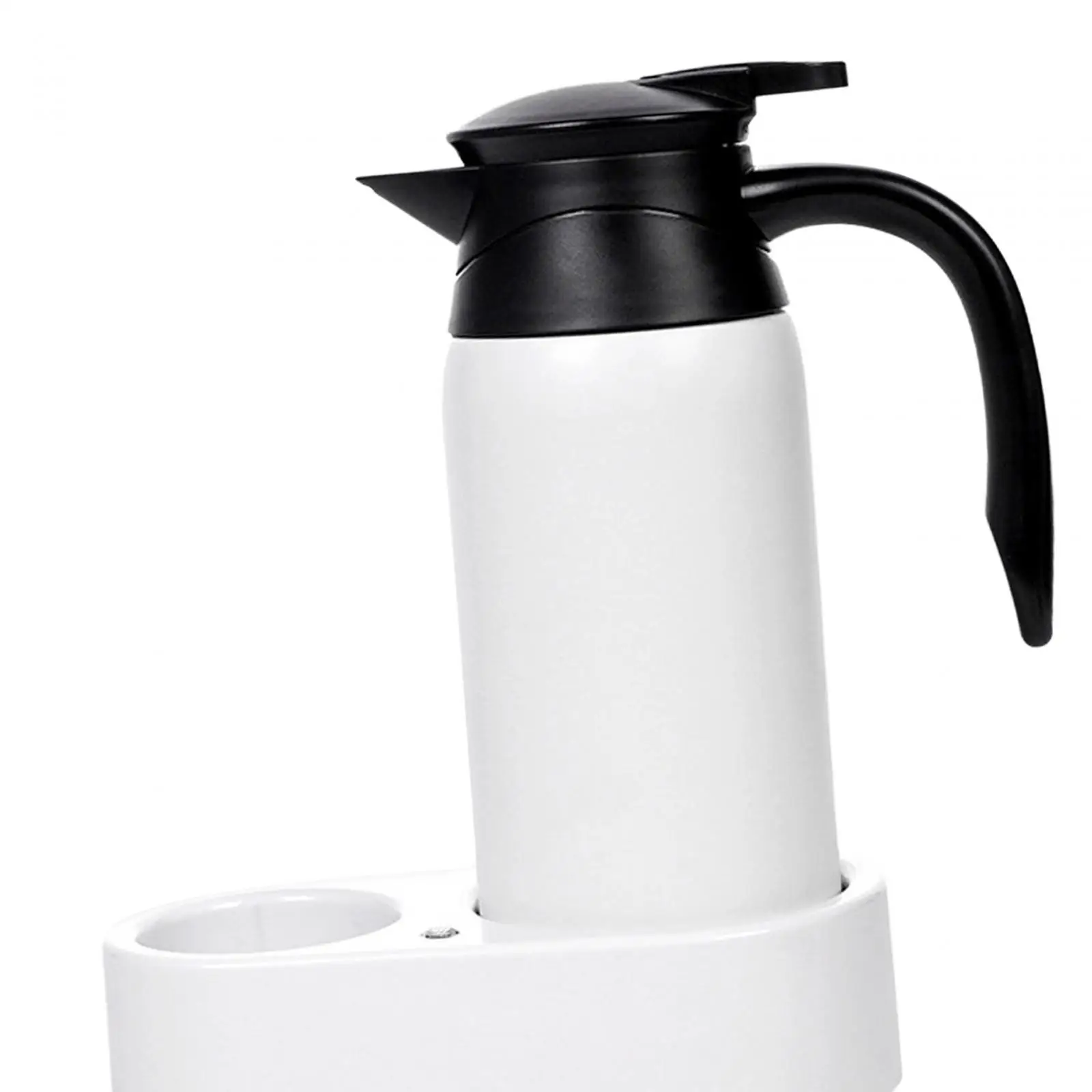 Car Heating Drinking Cup Travel Kettle 800ml Fast Heating Speed Stainless Steel Portable for Heating Coffee Milk Tea