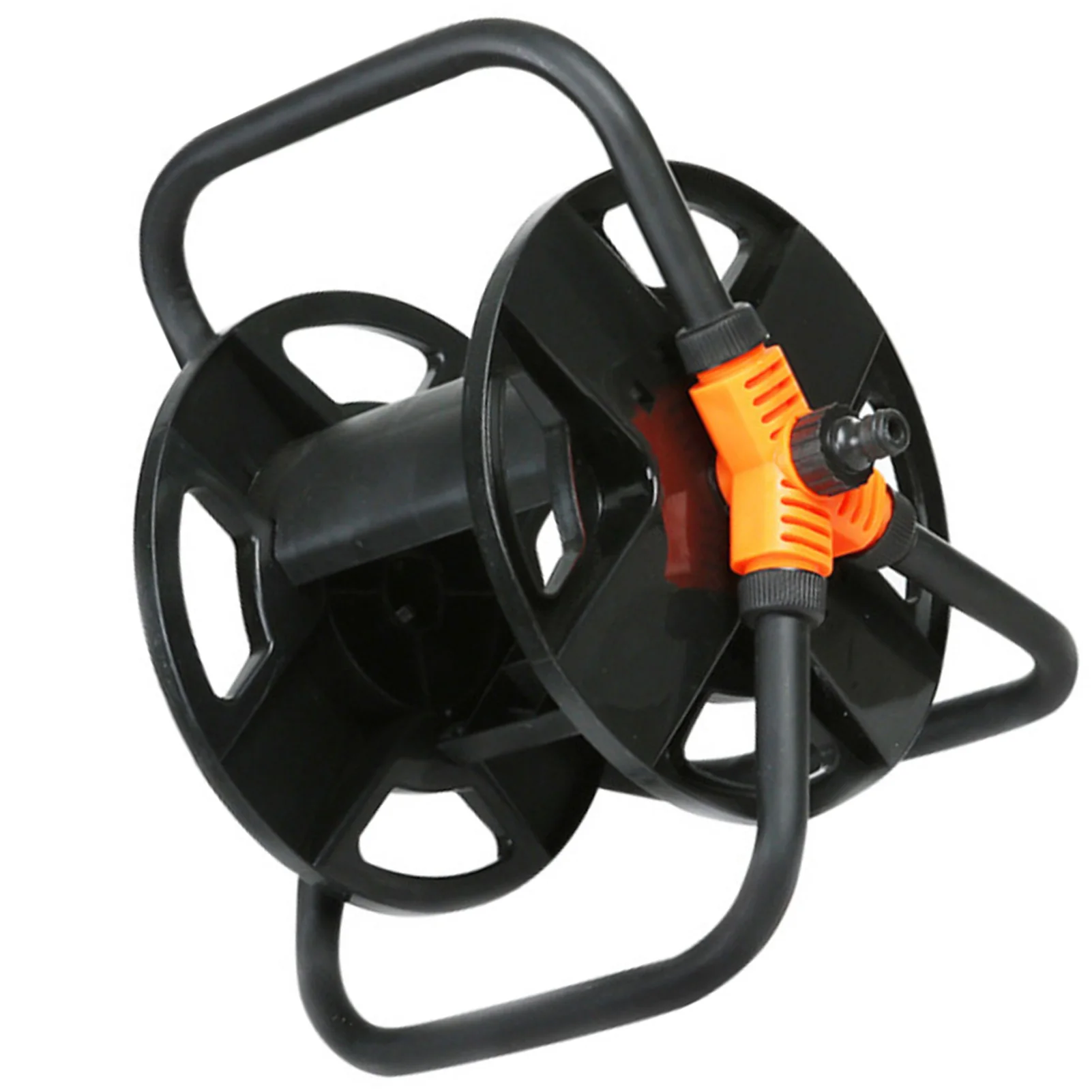 U50 Portable Garden Hose Holder Convenient Sturdy Garden Hose Reel for Outside Lawn Farm Hoses