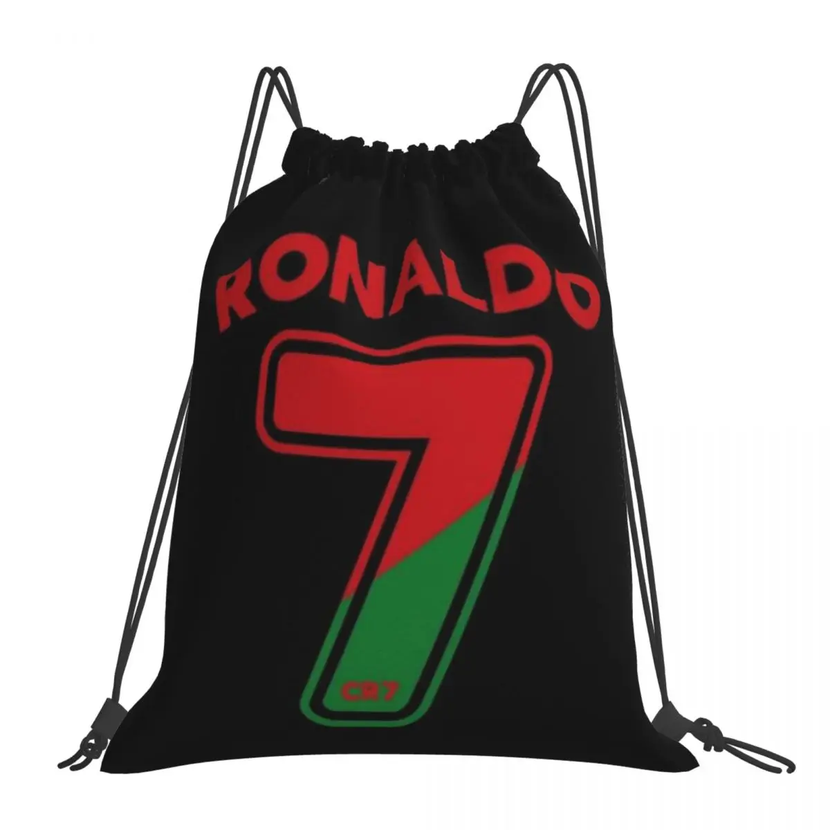 Custom Name Waterproof Outdoor Beach Swimming Sports Drawstring Backpack CR7-Cristiano-Ronaldo Organizer Gym Storage Bag